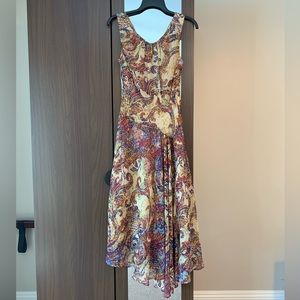 Evan Picone Paisley Dress Size 8